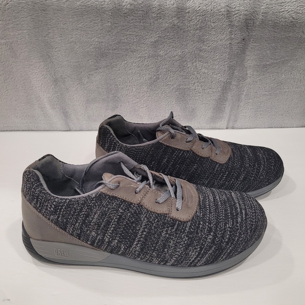 Drew Terrain Sneakers Women's 8.5 Wide Black Knit Comfort Walking Shoes Ortho